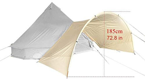 Sport Tent Bell Zelt Zubehör Veranda Camping Markise Sonnenschutz Shelter Glamping Zelt Porch Arch Awning Sunshade Außenzelt