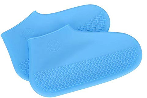 Cubierta de zapatos, silicona antideslizante Cubierta de zapatos impermeable Cubiertas de botas reutilizables Actividad al aire libre Protector de zapatos Ideal para acampar Senderismo Pesca(L)