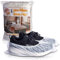 PimPam Factory - (Pack 100) Patucos Desechables Suaves para Zapatos Delicados - Transpirables y Ajustables - Cubre Zapatos Sin Olores e Hipoalergénicos - Gruesos y Reciclables