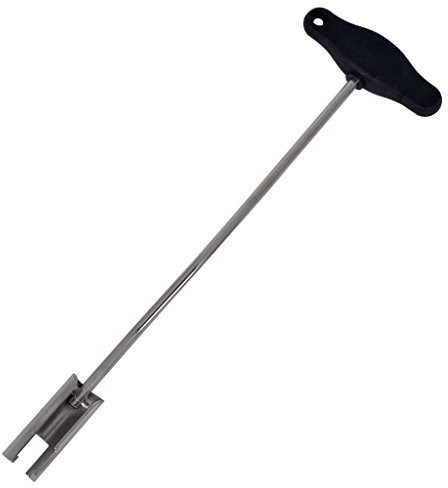 Tidyard Zündkerzenstecker-Abzieher aus Edelstah,T-Griff Edelstahl 315mm Zündkerzenzange,Verhindert die Besch?digung des Zündkabels