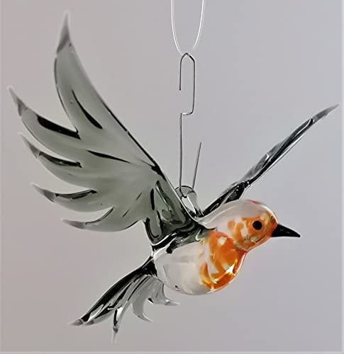Glasvogelwelt Hängevogel Rotkehlchen