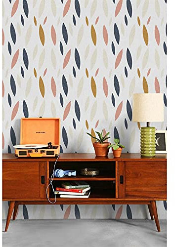 Coloray Le Papier Peint Stickers Muraux 250x250 cm Mural Auto-Adhésive Meuble Chambre Salon Cuisine Magic-Stick Décoration - Géométrique minimaliste simple scandinave simple