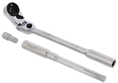 Vim Tools RFB400K 3 Piece 1/4 Mini Flex bit/Socket Ratchet and t-Handle