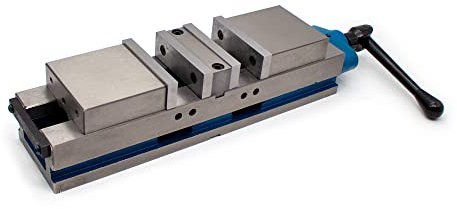 LeTkingok Q93-serie 4-zoll-doppelstations-schraubstock Aus Sphäroguss Präzisions-maschinenschraubstock Für Cnc-fräsmaschine Cnc-center