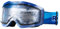 ROCKBROS Skibrille, Snowboard Brille für Herren Damen Schneebrille Anti-Fog UV-Schutz Helmkompatible Polarisierte Sportbrille Skifahren Blau