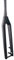 HIMALO Carbon MTB-Starrgabel 29er Mountainbike-Gabel 1-1/2'' Verjüngt Vorderradgabel Steckachse 15x110mm Boost-Gabel Scheibenbremse (Color : Black)