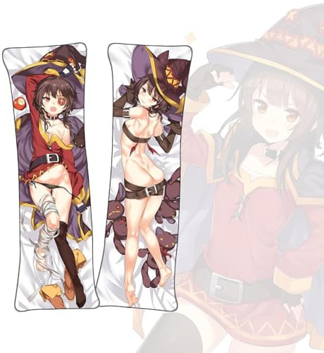 Anime Kissenbezüge Konosuba Megumin Anime Körper Kissen Dakimakura doppelseitiger Körperkissenbezug