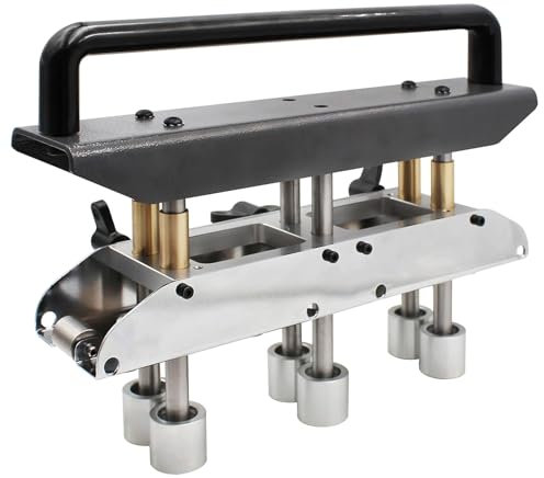 Outil de Pliage de Métal pliage en métal cintreuse à rouleaux Rouleau de Bord à 3 Stations pour Tôle de Toiture de 0,3 à 1,0 Mm D'épaisseur, Hauteur de 13 à 130 Taglierini e piegatori per barre