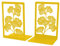 LdawyDE Buchstütze, 2 Stück Buchstützen Bücherstütze Metall Buchständer Dekorative Bücherstützen Bookends mit rutschfeste Pads