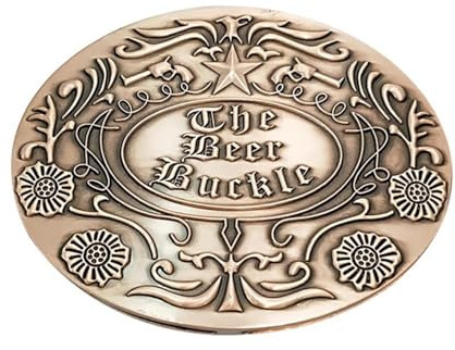 Linsition Bier Flaschenschnalle Flaschenschnalle Gürtelschnalle Buckle Bier Kopf | Gürtelschnalle Beer Gürtelschnalle Flaschenhalter Für Camping BBQ