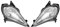 BID4ZE Scheinwerfer-Baugruppen Für Y-amaha Raptor 700/700R (YFM700R) 2006-2024 YFZ450R 2009-2024 Raptor 350 (YFM350R) 2006-2013