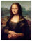 Mona Lisa Poster von Leonardo da Vinci 13 x 18 cm Wandbilder Wanddeko