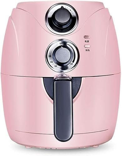 Air Fryer, Programmable with LCD Digital Touchscreen, 1200W Oilless Electric Hot Air Fryer, Auto Shut Off, Easy-to-Clean Nonstick Basket, 2.5L for Family and Party(Color:Pink)