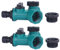 Happyyami 2St wasserschlauch verteiler bewässerung verteiler schlauchkupplungen Schnellkupplung für Gartenschläuche Tropfschlauch Schlauchanschlussadapter Schlauchverteiler Plastik Green