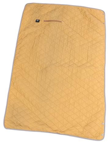 Qcwwy Plafond chauffé USB Chauffage Doux pour Le Bureau à Domicile Portable 5-V Plafond de Lancement électrique pour Chaleur Hivernale Confortable (Chameau)