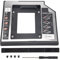 Kueohse Universel 2Nd HDD Ssd Disque Dur 9.5Mm pour Baie Optique CD/DVD-Rom pour Support Disque Dur Sataii