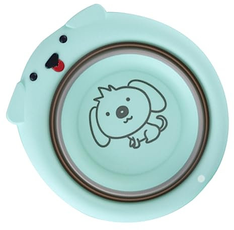 Yardwe 1 Pieza Basin para Lavabo Portátil de Cartoon para Camping y Actividades Espacio Transportar