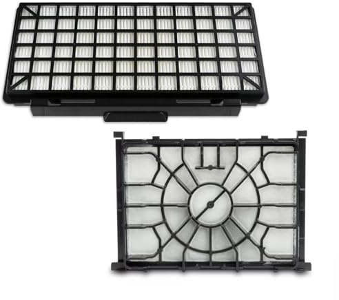 2 Filter, Hepa + Motorschutz kompatibel mit Siemens Q5.0 VSQ5X1230 Staubsauger und andere