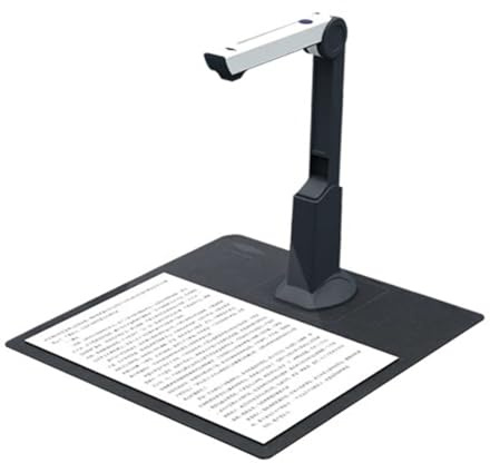 MKHFP Dokumentenscanner mit OCR-Kamera-Visualisierer for den Unterricht, USB 13–25 MP HD-Scanner im A4-Format for Laptops und PC Visuelles Lehrmittel(13MP A4 OCR)