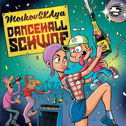 Dancehall Schwof (Clear W/ Black/White Splatter