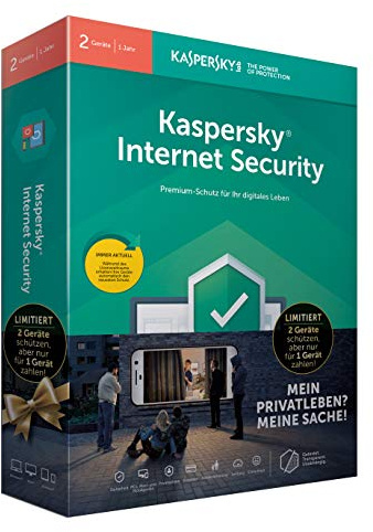 Kaspersky Internet Security 2 Geräte Limited Edition (Code in a Box)
