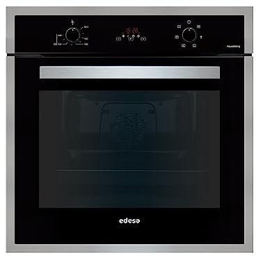 EDESA - Modelo: EOE-7040 BK, Capacidad de 70 L, Horno multifunción Plus de 6 programas de cocinado y 2 Especiales, Eficiencia energética: A, Cristal: Negro, 2200 W, 70 litros, Acero Inoxidable
