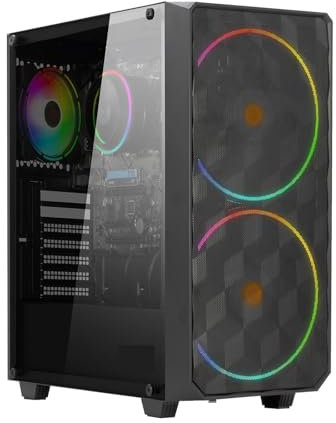 Keydo KARNAK Pc Gaming i7, RX 550 4GB, Ram 32gb ddr4, SSD 1 TB, WiFi, Win 11 Pro, Computer Gaming
