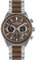 JACQUES LEMANS Holzuhr Herren, Solar Wood Herrenuhr - Model 1-2115J, Chronograph und Armband Schwarz/Hellbraun, Edelstahl mit Holzeinlage für Männer, Armbanduhr Holz Herren, Holzuhren für Herren