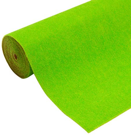 PUCHA Pelouse synthétique Artificielle de Fausse Herbe, Tapis de Gazon Artificiel décoratif Prairie Miniature de Jardin de Construction de Tapis d'herbe décoration 100 x 40 cm