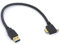 Tomost Câble USB Micro B coudé à vis de verrouillage USB A mâle vers Micro B avec double vis de verrouillage et cordon de données pour disque dur, Nikon D800 D800E 30 cm (angle de 90°)