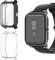 HOMTERN 2 custodie flessibili compatibili con AMAZFIT GTS 2 Mini Bip U/Bip U Pro, Bip S/Bip S Lite e Bip/Bip Lite, custodia in TPU antiurto antigraffio (nero e trasparente)