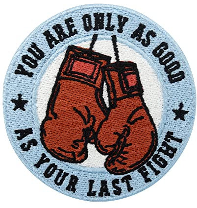 Finally Home Boxhandschuhe Fight Patch zum Aufbügeln | Kampfsport Patches, Boxen Bügelbild, Aufbügler, Aufnäher Flicken
