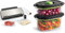 FoodSaver Premium VS3190X Envasadora al vacío,4 bolsas & 4 bolsas con cierre tipo zip, Acabado plata y negro & FoodSaver Recipiente para conservar y marinar al vacío