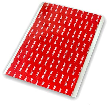 Dpm tapes VHB- Foglio Nastro biadesivo Extraforte, Resistenza All'acqua e Alle Alte Temperature, per Auto, Casa e Ufficio, Ritagliabile alla misura personalizzata (200 mm x 150 mm)