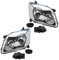 ATEC Germany 2x faros Faros delanteros Faros principales izquierda + derecha Compatible con TOYOTA AVENSIS (_T25_), AVENSIS estate (_T25_), AVENSIS notchback (_T25_)