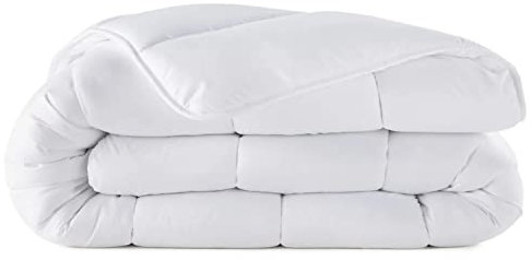 SOHYGGE – Bettdecke 240x220 cm - 100% Mikrofaser - für Ganzjahreszeiten mit 300g/m² Füllung, 4 Jahreszeiten Bettdecken 220 x 240, Oeko-Tex, weich und atmungsaktiv