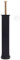 HAOMEO Pied de Lit, Pieds pour Sommier à Lattes Universel | Hauteur: 22cm(+2cm) Reglable | Design: Noir Metallique | Carré: 3x3 cm | pour Les Cadres | avec 2 Boulons M8×60mm | 1 Pièce