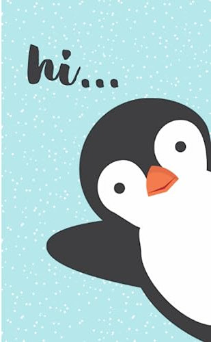 Penguin Notebook: Cute Penguin Notebook Journal | A5 Notebook 5.5 x 8.5