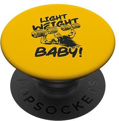 Leichtes Baby – Ronnie Coleman DB Bank Gym Motivierend PopSockets mit austauschbarem PopGrip
