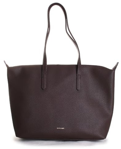 Matt & Nat Damen Abbi Vegan Handtasche Taschen und Geldbörsen, Schwarz, Truffle, Einheitsgröße