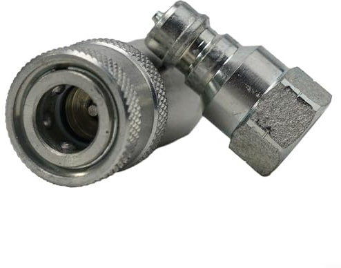 Accoppiamento idraulico a sgancio rapido ISO A, collegamento tubo olio, raccordo a sgancio rapido tipo A NPT ISO A connettore idraulico 1/4 3/8 1/2 3/4 (NPT-1/4)