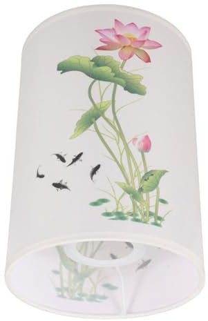 UKCOCO Tischlampenschirm Stofflampenschirm Für Schreibtischlampe Dekorative Lampenschirme Einfach Zu Installierendes Design