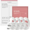 LuGirlre Collagen Real Deep Mask,Masque de collagène Masque4 Pièces Masque Collagene Visage,Masque Collagene,Masque Hydratant Visage pour les Peaux (pink)