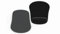 Gomin Mauspad mit Gelkissen - Ergonomisches Mousepad mit Handgelenkauflage - rutschfest und Wasserfest - Memory Foam Handballenauflage für Büro und Office - Bequeme Mausmatte für Maus, Laptop und PC