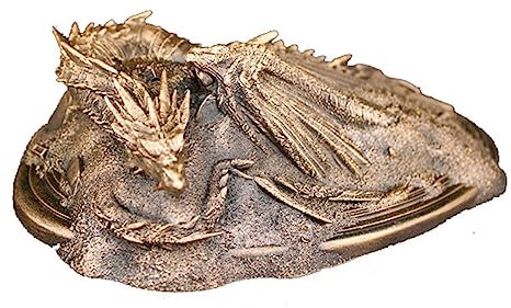 CRSTAL Herr der Ringe-Statue, Smaug Herr der Ringe Drachenskulptur Statue Schreibtischdekoration