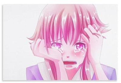 SHUBAPO Gasai Yuno Anime-Poster (7) auf Leinwand, Wandkunstdruck, Poster, Foto, Gemälde, Poster, Raumdekoration, 30 x 45 cm