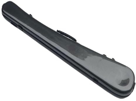 Cellobogenbox, Bassbogenbox, Instrumentenzubehör, gepolsterte Hartschalen-Tragetasche, Hartschalen-Bogentasche für Auftritte und Konzerte, Schwarz
