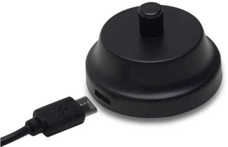 Ersatz USB Ladegerät Ladestation Induktiv Ladekabel für unterwegs, kompatibel mit Elektrischen Zahnbürste AquaSonic Black Series Vibe Series