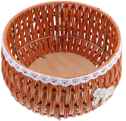 ORFOFE Panier à Fleurs Tressé Campagne Panier Tressé Décoratif pour Plantes Jardinière Tressée De Style Champêtre