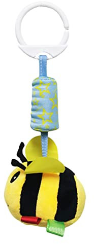 JOINPAYA Cartoon- babybett kinderbett säugling + kinderwagen- -Nachttisch-Anhänger Babybettglocken Wiege Anhänger Yellow
